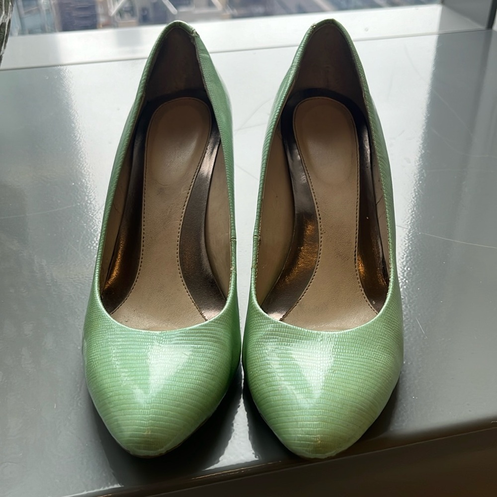 Mint Green Calvin Klein Heels